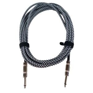 Mono Male to Male Audio Patch Cable Guitar Amplifier Speaker PA 5.5M
